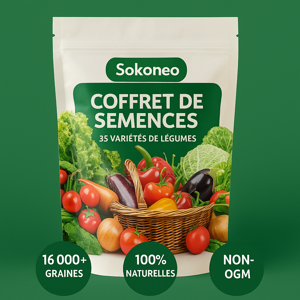Sokoneo™ Coffret de semences de légumes – 35 variétés_ML