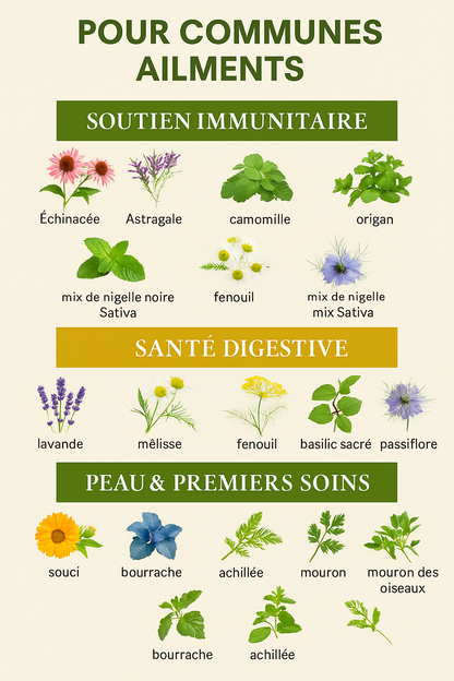 Sokoneo™ Coffret de Graines Médicinales – 40 Variétés_CD