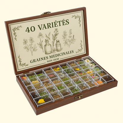 Sokoneo™ Coffret de Graines Médicinales – 40 Variétés_CD